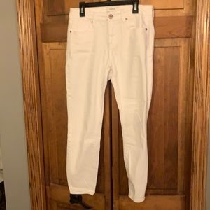 COPY - COPY - Pistola white denim jeans. Size 27